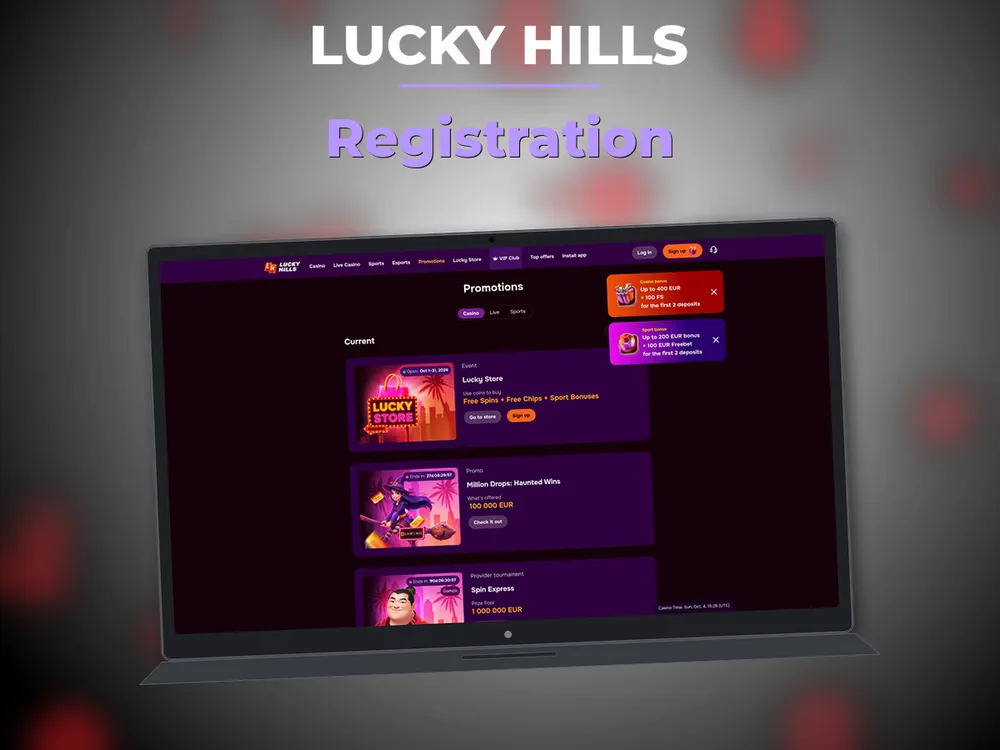 Lucky Hills - Registration