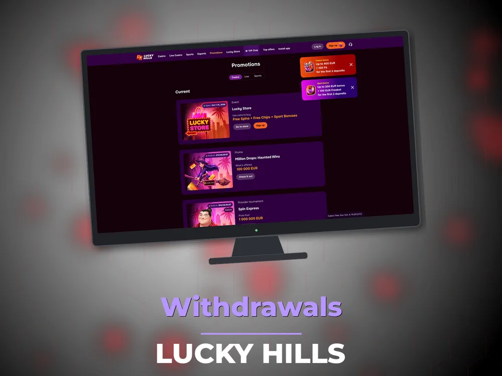 Lucky Hills - Withdrawals