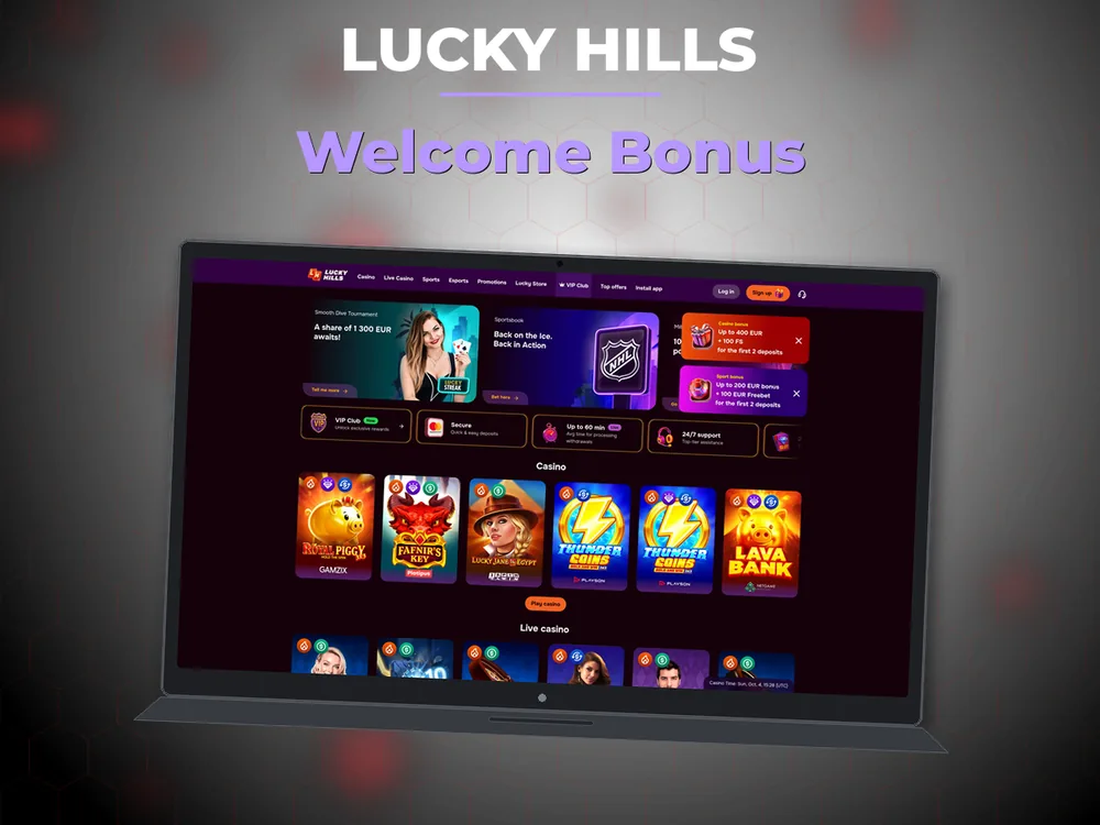 Lucky Hills - Welcome Bonus