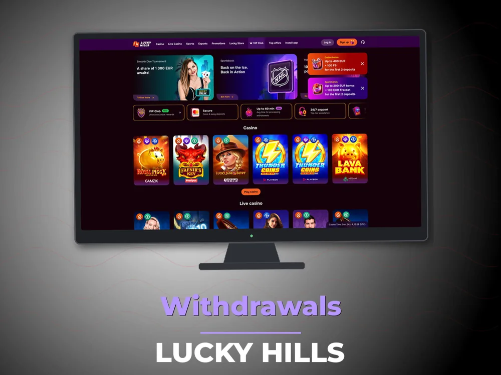 Lucky Hills - Withdrawals