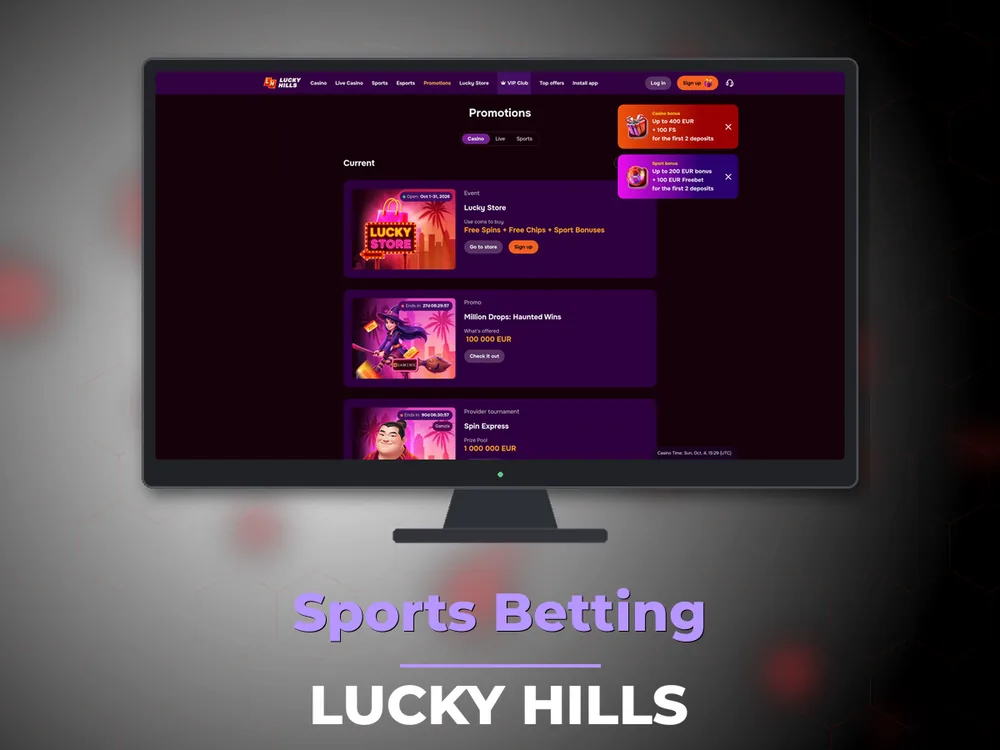 Lucky Hills - Sports Betting