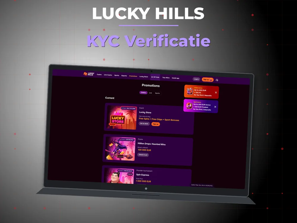 Lucky Hills - KYC Verificatie