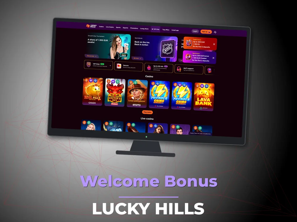 Lucky Hills - Welcome Bonus