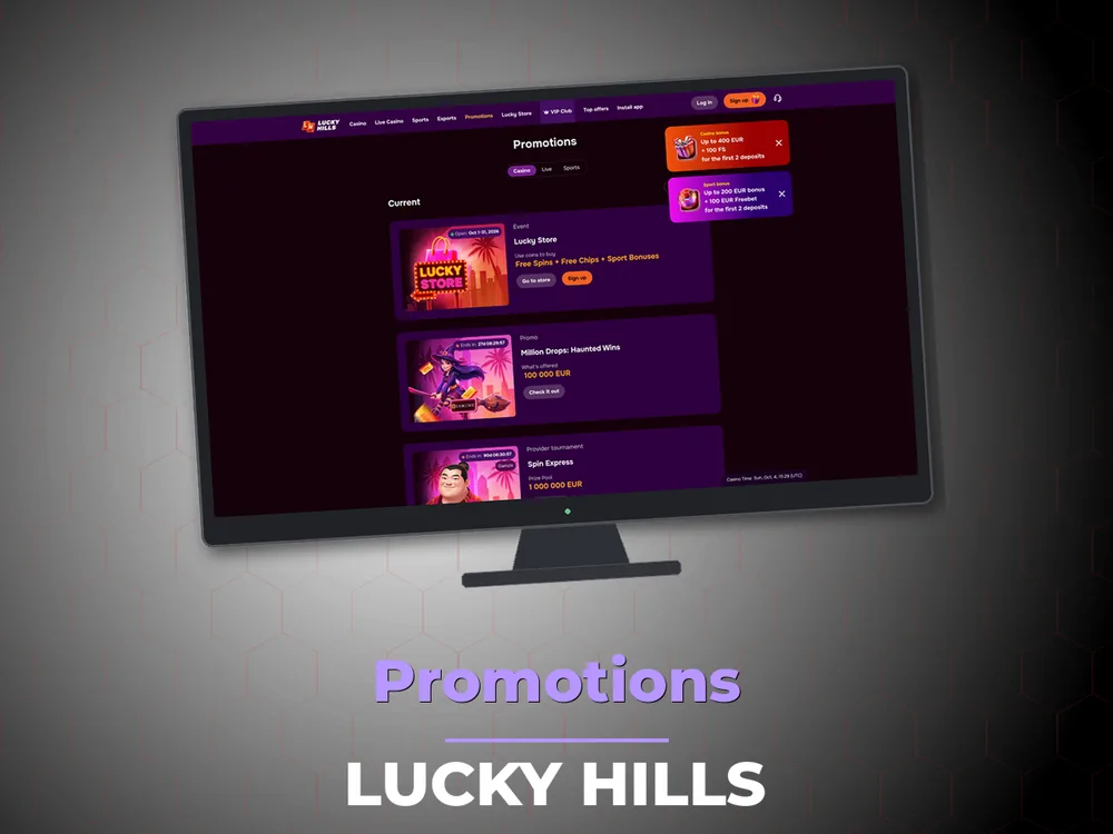Lucky Hills - Promotions